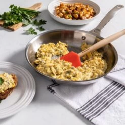 Le Creuset 10" Tri-Ply Frying Pan | Stainless Steel -Cooking Master 10fry3