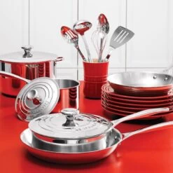 Le Creuset 12" Tri-Ply Fry Pan | Stainless Steel -Cooking Master 12fry2