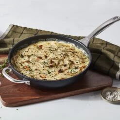 Le Creuset 11" Deep Fry Pan | Toughened Nonstick Pro -Cooking Master 12fry 1