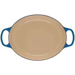 Le Creuset 9.5 Qt. Oval Signature Dutch Oven With Stainless Steel Knob | Marseille Blue -Cooking Master 13427scr 1550a0411efa123