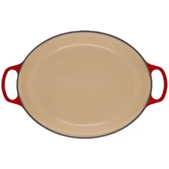 Le Creuset 15.5 Qt. Oval Signature Dutch Oven With Stainless Steel Knob | Cerise/Cherry Red -Cooking Master 13431scr 7591a5f70beda43