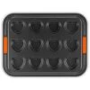 Le Creuset - Toughened Non-Stick 12 Cup Heart Tray