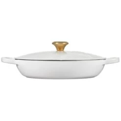 Le Creuset 3.5Qt Signature Braiser Eiffel Tower Collection | White 8 Le Creuset 3.5Qt Signature Braiser Eiffel Tower Collection | White -Cooking Master 16909scr 6fcffb3c1823654