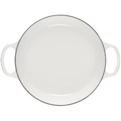 Le Creuset 3.5Qt Signature Braiser Eiffel Tower Collection | White 9 Le Creuset 3.5Qt Signature Braiser Eiffel Tower Collection | White -Cooking Master 16911scr 5cd38269423dbc8