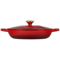 Le Creuset 3.5Qt Signature Braiser Eiffel Tower Collection | Cerise 7 Le Creuset 3.5Qt Signature Braiser Eiffel Tower Collection | Cerise -Cooking Master 16913scr bad30eed1e8ab34