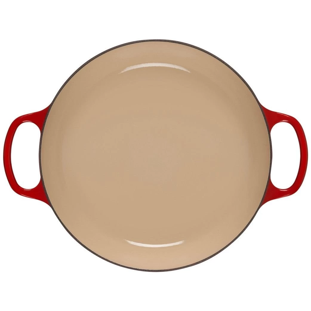 Le Creuset 3.5Qt Signature Braiser Eiffel Tower Collection | Cerise 4 Le Creuset 3.5Qt Signature Braiser Eiffel Tower Collection | Cerise - Image 4