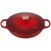 Le Creuset 3.5Qt Signature Braiser Eiffel Tower Collection | Cerise