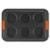 Le Creuset - Toughened Non-Stick 6 Cup Fluted Tart Tray