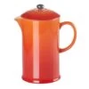 Le Creuset - French Coffee Press Volcanic Flame 1L