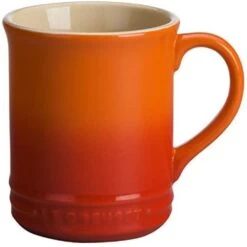 Le Creuset 1.25 Qt. Demi Kettle Tea Pot + 2 - 14oz Mugs Set | Flame Orange -Cooking Master 41ne9 6tnol. ac