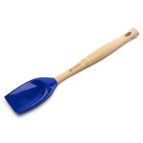 Le Creuset - Spoon Spatula Marseille Blue 1 Le Creuset - Spoon Spatula Marseille Blue