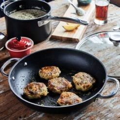 Le Creuset 4 Qt. Saucepan With Glass Lid | Toughened Nonstick Pro -Cooking Master 4qt