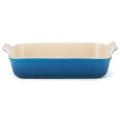 Le Creuset - Heritage Rectangular Dish Marseille Blue 32cm