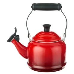 Le Creuset 1.25 Qt. Demi Kettle Tea Pot + 2 - 14oz Mugs Set | Cerise/Cherry Red 9 Le Creuset 1.25 Qt. Demi Kettle Tea Pot + 2 - 14oz Mugs Set | Cerise/Cherry Red -Cooking Master 71kykfoz ol. ac sl1500