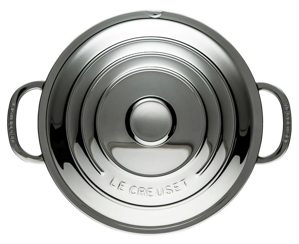 Le Creuset 9 Qt. Stock Pot With Lid & Deep Colander Insert - Image 3