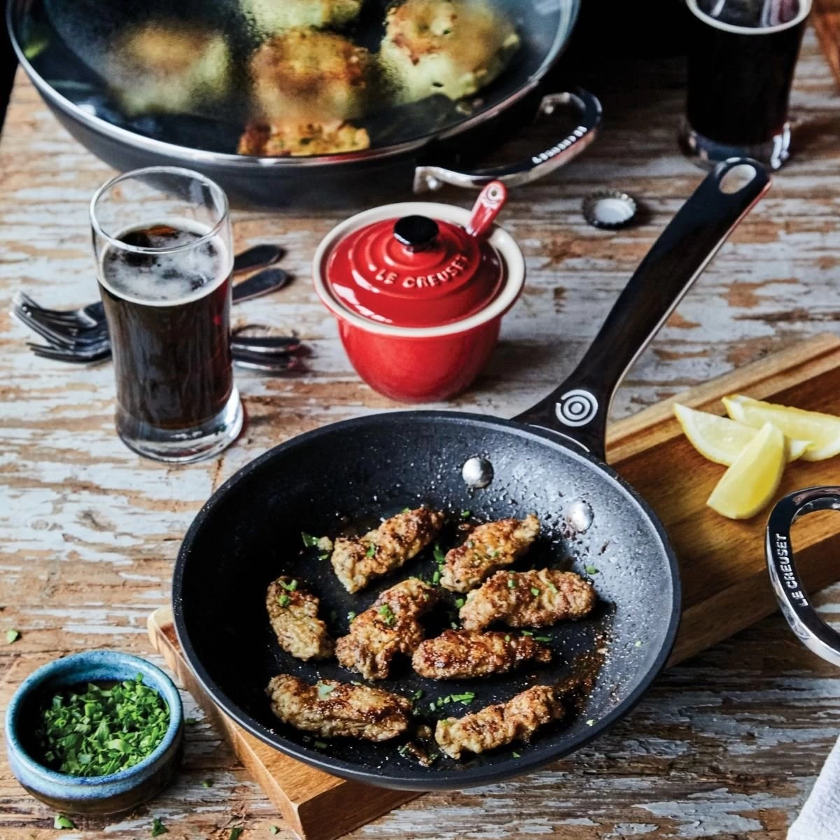 Le Creuset 9.5" Fry Pan | Toughened Nonstick Pro 5 Le Creuset 9.5" Fry Pan | Toughened Nonstick Pro - Image 5