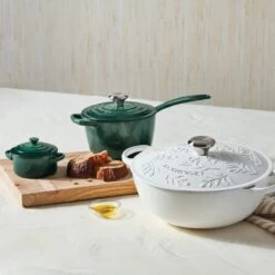 Le Creuset 1.75 Qt. Signature Enameled Cast Iron Saucepan With Stainless Steel Knob | Artichaut -Cooking Master art2