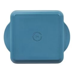 Le Creuset 9.5" Square Signature Enameled Cast Iron Griddle Pan | Caribbean Blue -Cooking Master cargriddle4