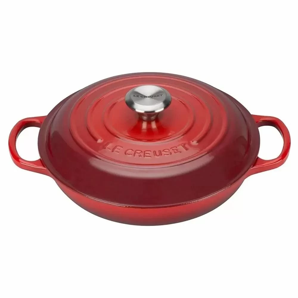 Le Creuset 7-Piece Signature Cookware Set | Cerise/Cherry Red 4 Le Creuset 7-Piece Signature Cookware Set | Cerise/Cherry Red - Image 4
