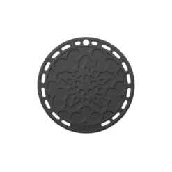 Le Creuset 8" Silicone French Trivet | Oyster Grey