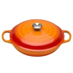 Le Creuset 7-Piece Signature Cookware Set | Flame Orange -Cooking Master flame main 1 1 1