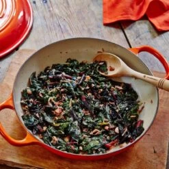 Le Creuset 2.25 Qt. Signature Enameled Cast Iron Braiser With Stainless Steel Knob | Flame Orange -Cooking Master flamelife3