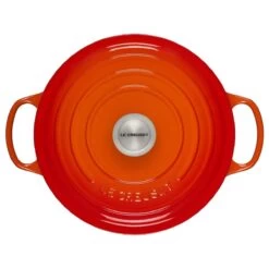 Le Creuset 5-Piece Signature Cookware Set With Stainless Steel Knobs | Flame Orange 12 Le Creuset 5-Piece Signature Cookware Set With Stainless Steel Knobs | Flame Orange -Cooking Master frenchoven2