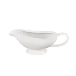 Le Creuset 16oz Heritage Stoneware Gravy Boat | White