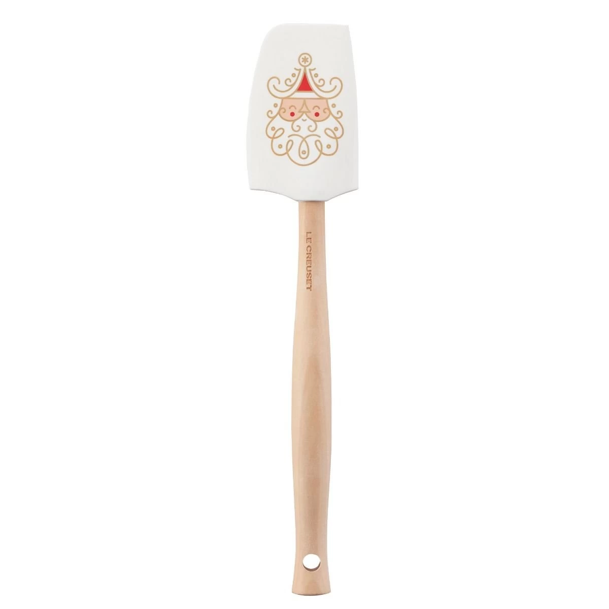 Le Creuset Craft Series Medium Spatula | Noel (Santa #1) 1 Le Creuset Craft Series Medium Spatula | Noel (Santa #1)
