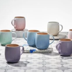 Le Creuset 13oz Heritage Mugs (Set Of 4) | Provence Purple -Cooking Master july na heritage mugs