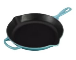 Le Creuset 11.75" Signature Enameled Cast Iron Skillet | Caribbean Blue
