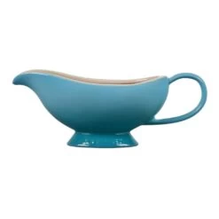 Le Creuset 16oz Heritage Stoneware Gravy Boat | Caribbean Blue