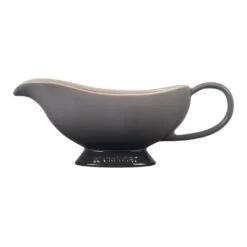 Le Creuset 16oz Heritage Stoneware Gravy Boat | Oyster Grey