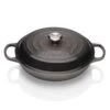 Le Creuset 2.25 Qt. Signature Enameled Cast Iron Braiser With Stainless Steel Knob | Oyster Grey
