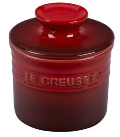 Le Creuset Butter Crock | Cerise/Cherry Red