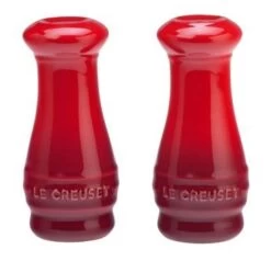 Le Creuset 2-Piece Salt & Pepper Shakers | Cerise/Cherry Red