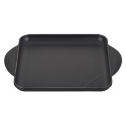Le Creuset 9.5" Square Signature Enameled Cast Iron Griddle Pan | Licorice