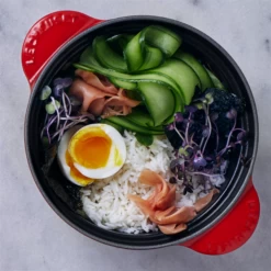 Le Creuset Cast Iron Rice Pot | Cerise/Cherry Red -Cooking Master lifestylecerise