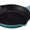 Le Creuset 9" Signature Enameled Cast Iron Skillet | Caribbean Blue