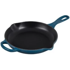 Le Creuset 9" Signature Enameled Cast Iron Skillet | Deep Teal