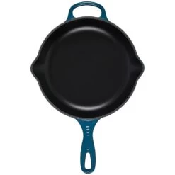 Le Creuset 10.25" Signature Enameled Cast Iron Skillet | Deep Teal 5 Le Creuset 10.25" Signature Enameled Cast Iron Skillet | Deep Teal -Cooking Master ls2024 237d 3 1