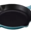 Le Creuset 10.25" Signature Enameled Cast Iron Skillet | Caribbean Blue