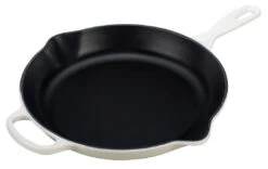Le Creuset 11.75" Signature Enameled Cast Iron Skillet | White