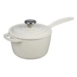 Le Creuset Collector's 23-Piece Set | White -Cooking Master ls2518 1616ss enameled cast iron sauce pan 1.75 quart 2