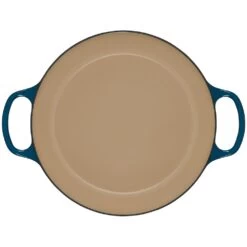 Le Creuset 3.5 Qt. Signature Braiser With Stainless Steel Knob | Deep Teal -Cooking Master ls2532 307dss 4