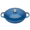 Le Creuset 2.25 Qt. Signature Enameled Cast Iron Braiser With Stainless Steel Knob | Marseille Blue