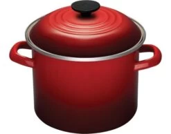 Le Creuset 6 Qt. Stock Pot | Cerise/Cherry Red