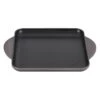 Le Creuset 9.5" Square Signature Enameled Cast Iron Griddle Pan | Oyster Grey