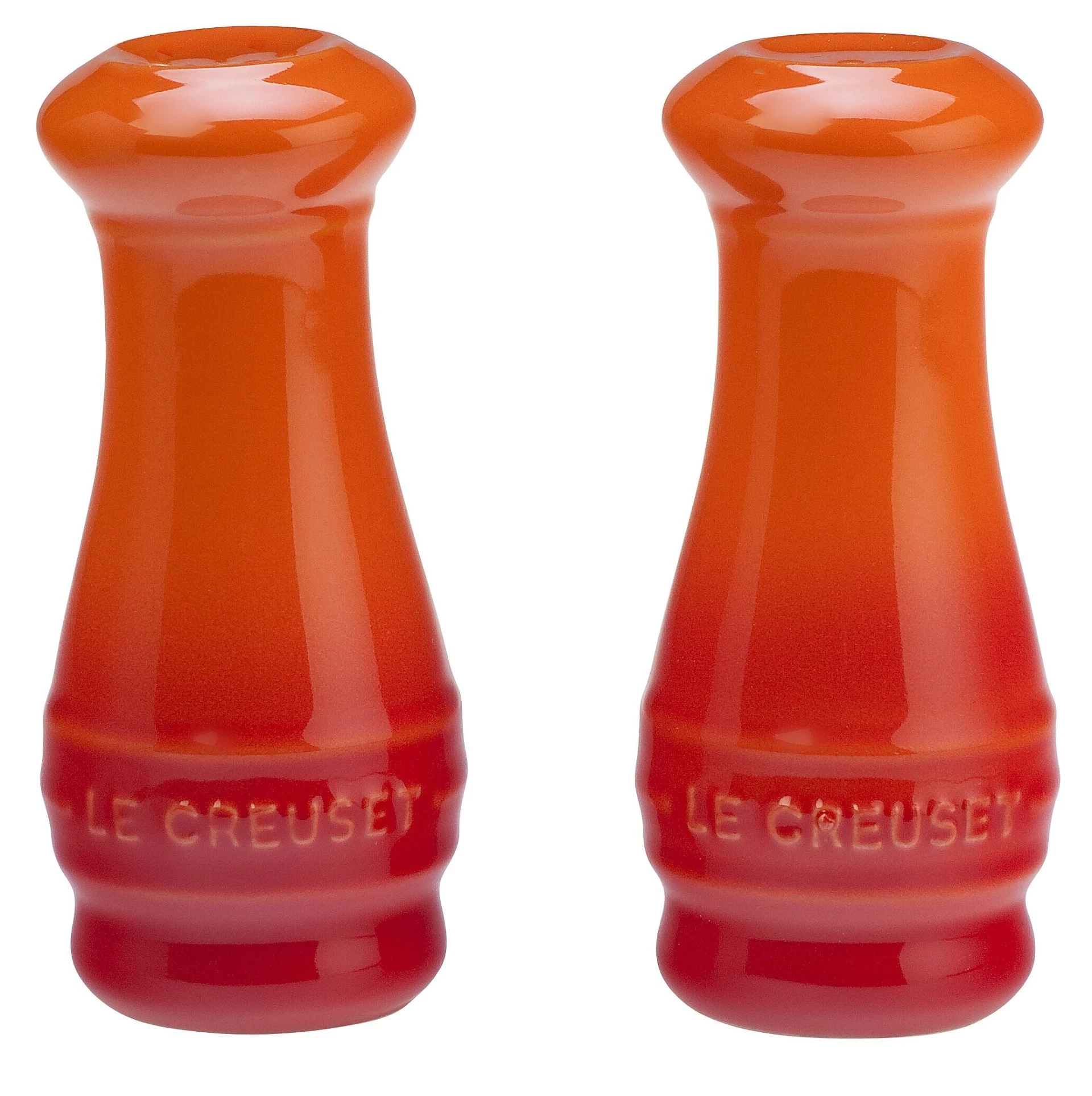 Le Creuset 2-Piece Salt & Pepper Shakers | Flame Orange