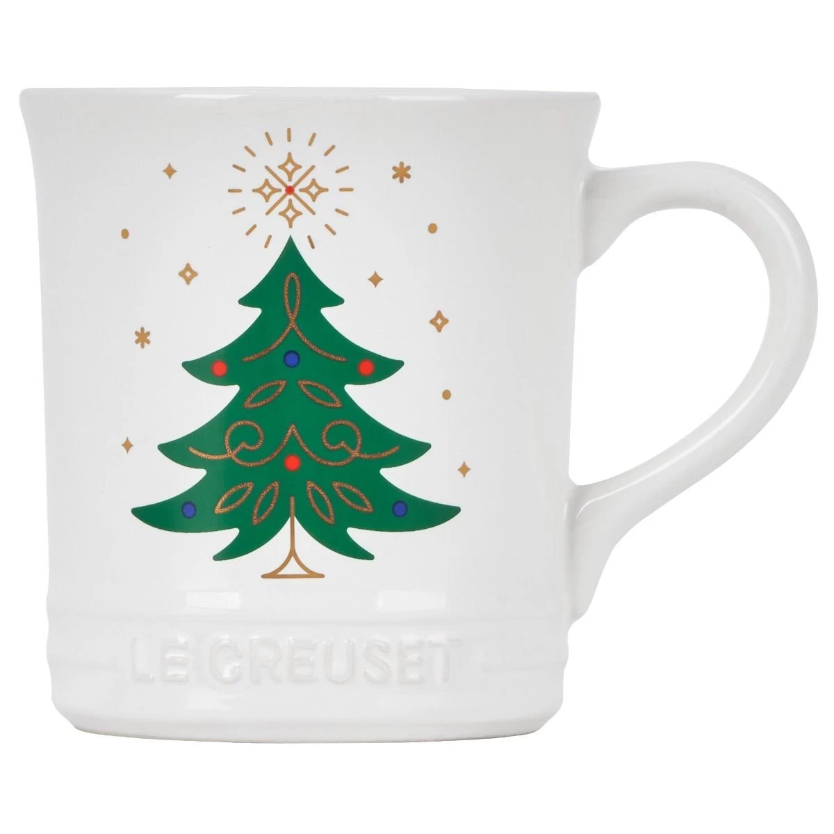 Le Creuset 14oz Mug | Noel (Christmas Tree) 2 Le Creuset 14oz Mug | Noel (Christmas Tree) - Image 2